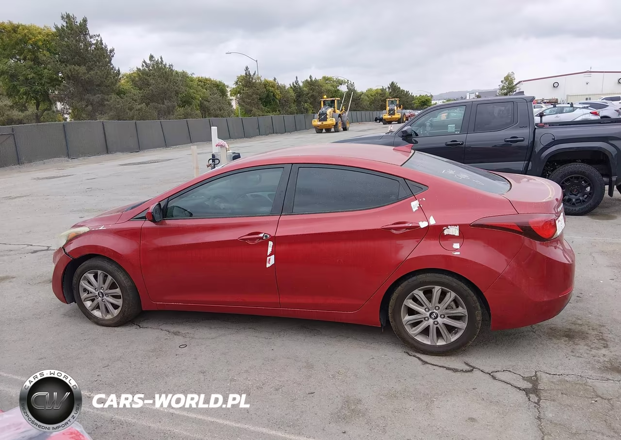 2016 Hyundai Elantra Se VIN:KMHDH4AE6GU601410 - 14