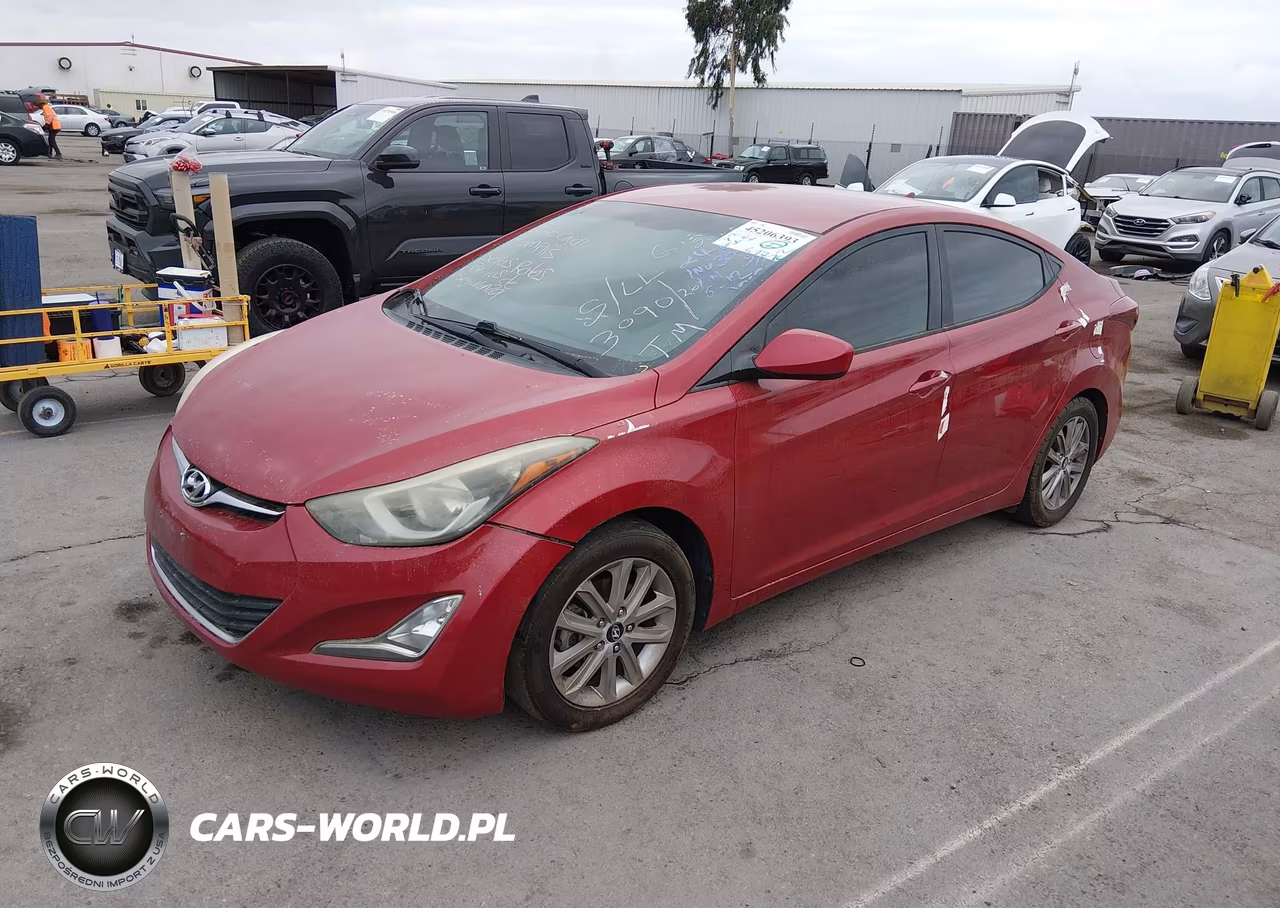 2016 Hyundai Elantra Se VIN:KMHDH4AE6GU601410 - 2