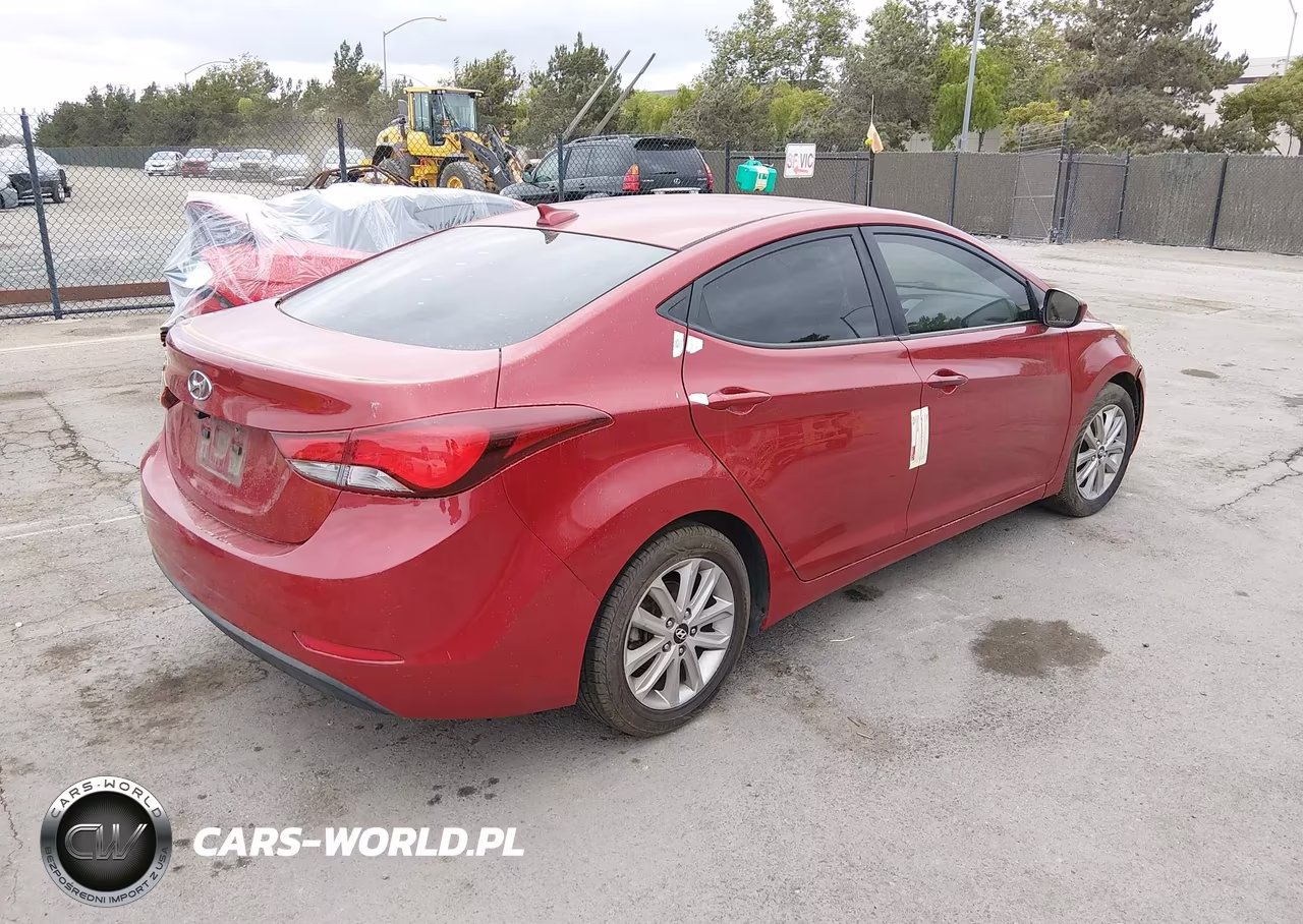 2016 Hyundai Elantra Se VIN:KMHDH4AE6GU601410 - 4
