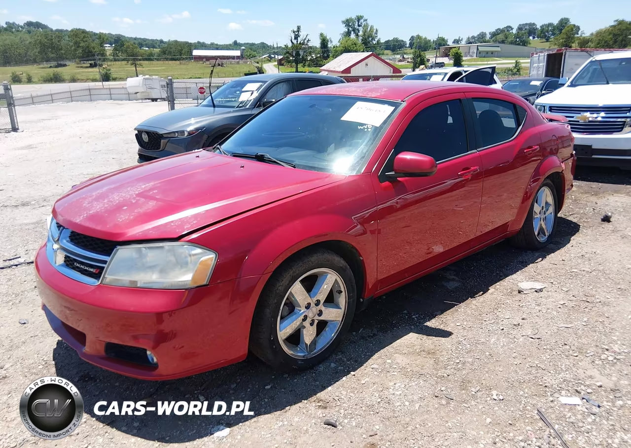 2013 Dodge Avenger Sxt VIN:1C3CDZCB4DN519956 - 2