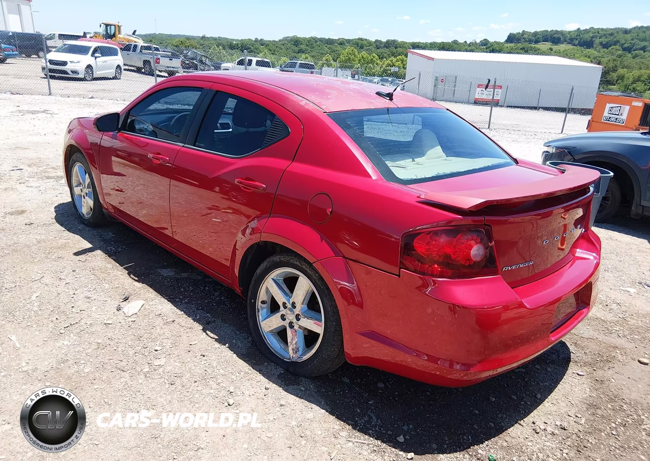 2013 Dodge Avenger Sxt VIN:1C3CDZCB4DN519956 - 3