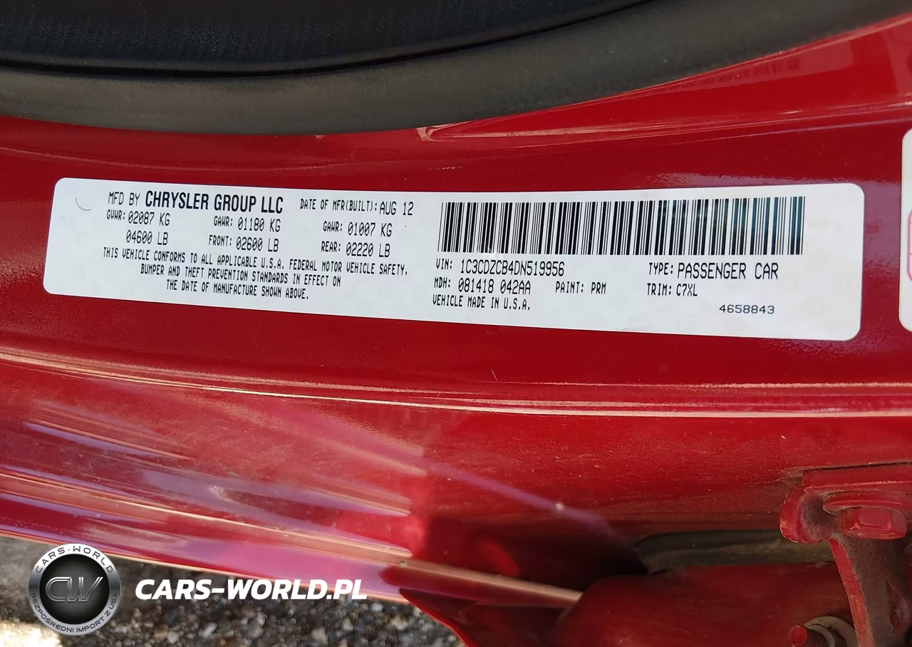 2013 Dodge Avenger Sxt VIN:1C3CDZCB4DN519956 - 9