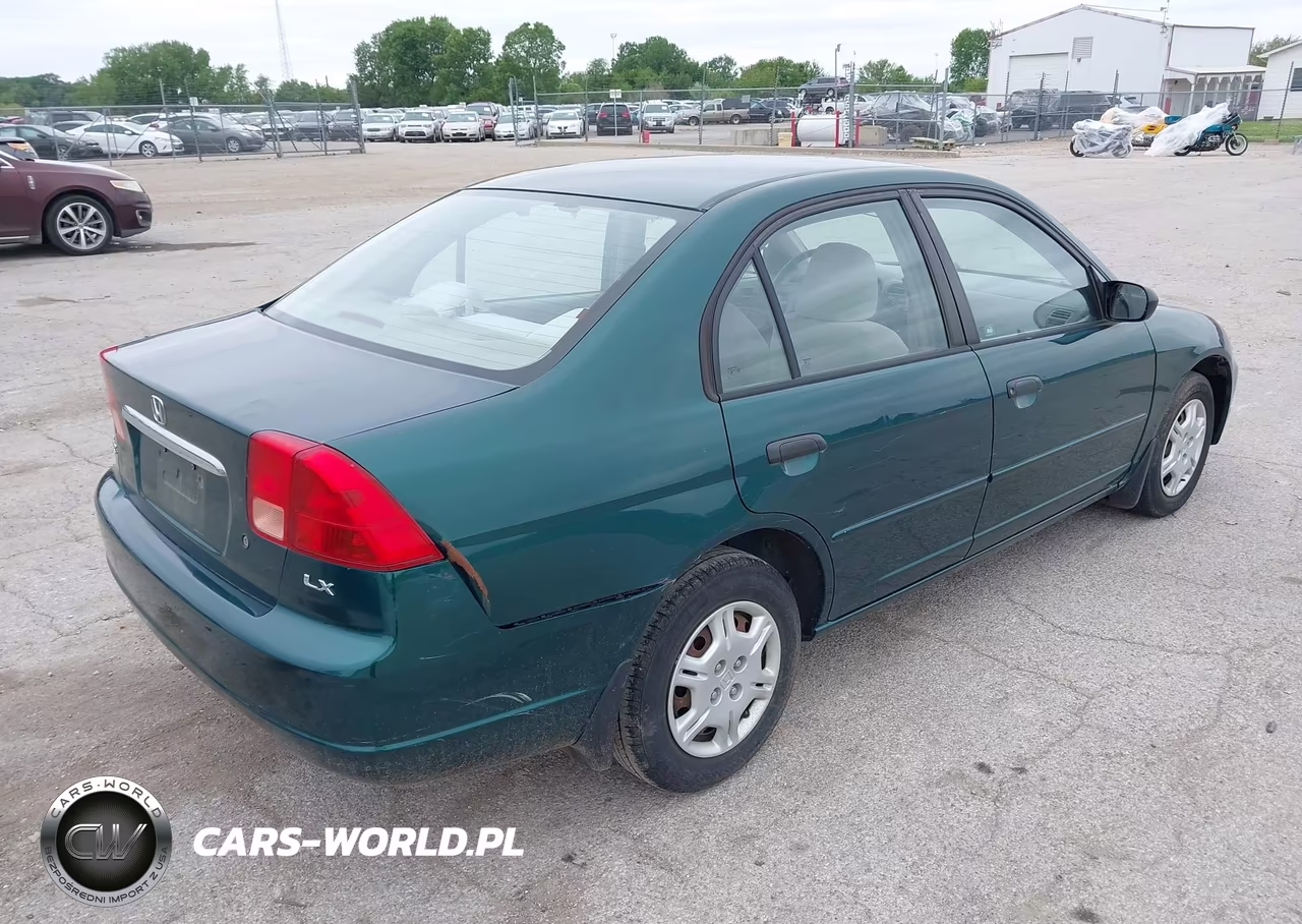 2001 Honda Civic Lx VIN:1HGES16521L074532 - 4