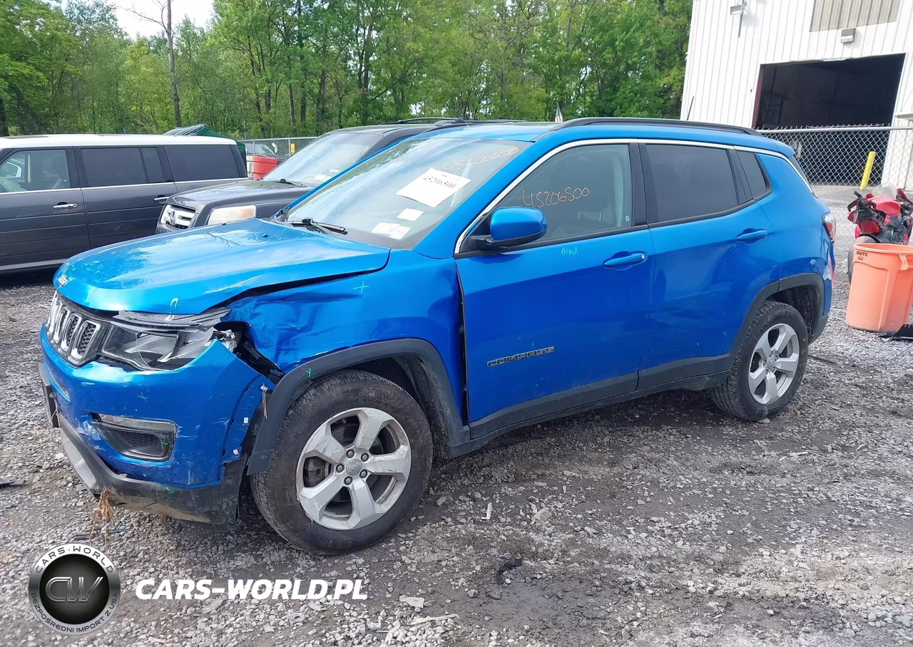 2018 Jeep Compass Latitude 4X4 VIN:3C4NJDBB2JT436085 - 2