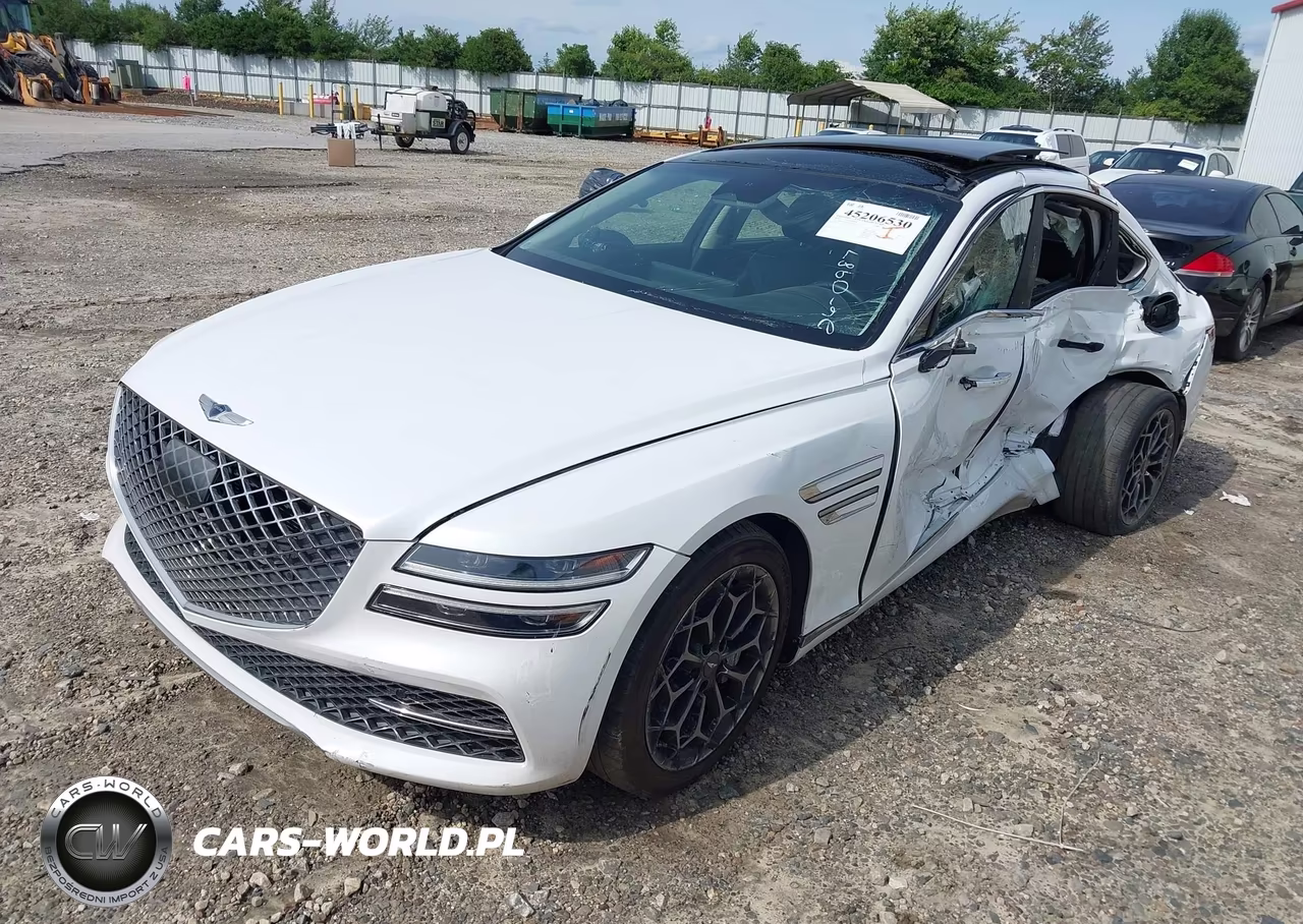 2021 Genesis G80 3.5T Rwd VIN:KMTGC4SD8MU064526 - 2