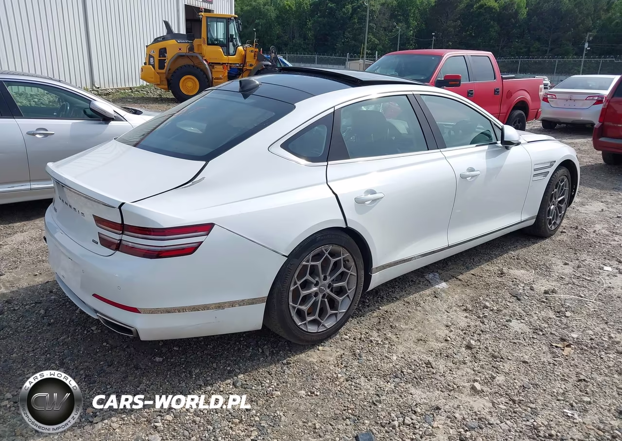2021 Genesis G80 3.5T Rwd VIN:KMTGC4SD8MU064526 - 4
