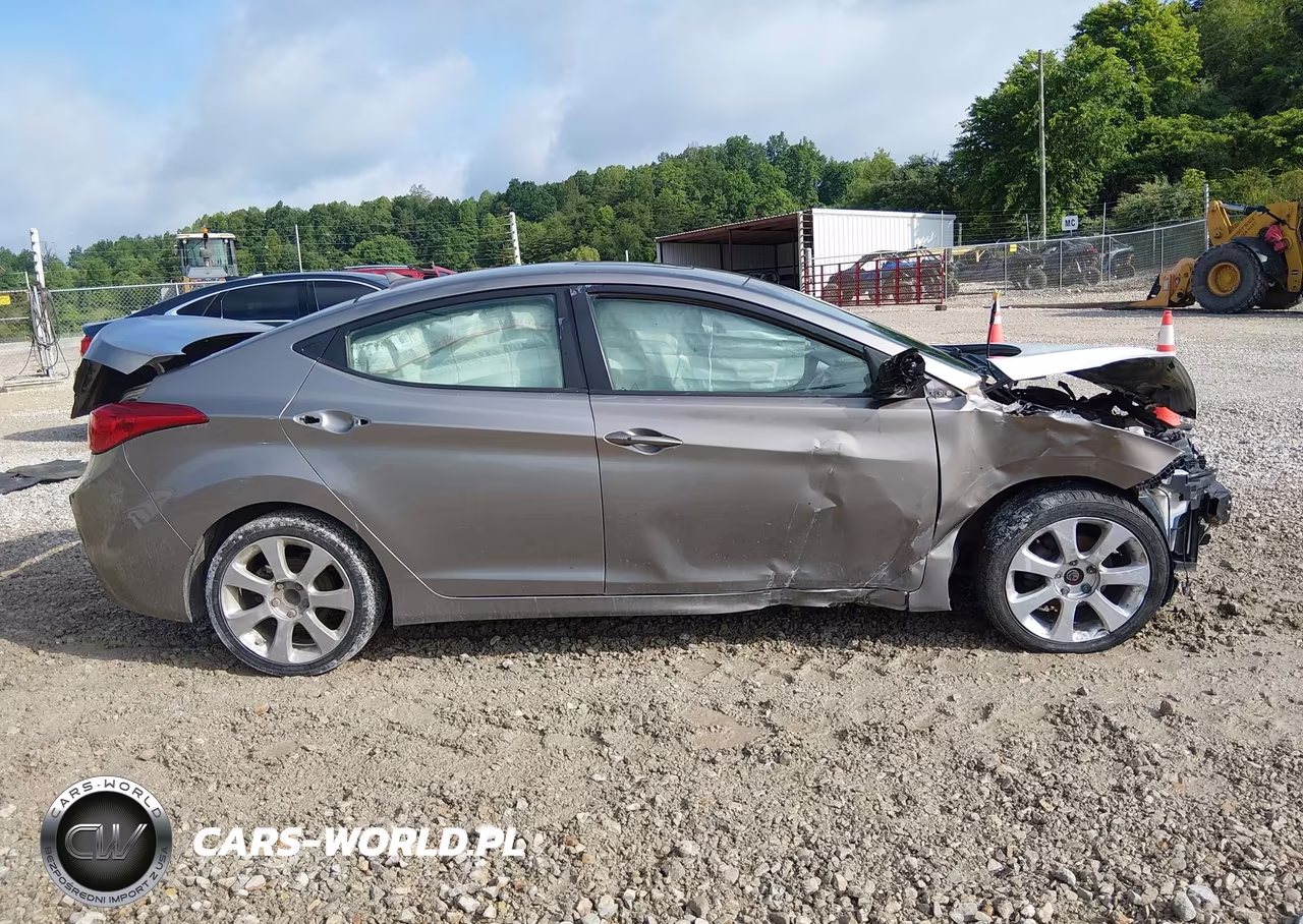 2012 Hyundai Elantra Limited VIN:5NPDH4AE0CH110985 - 13