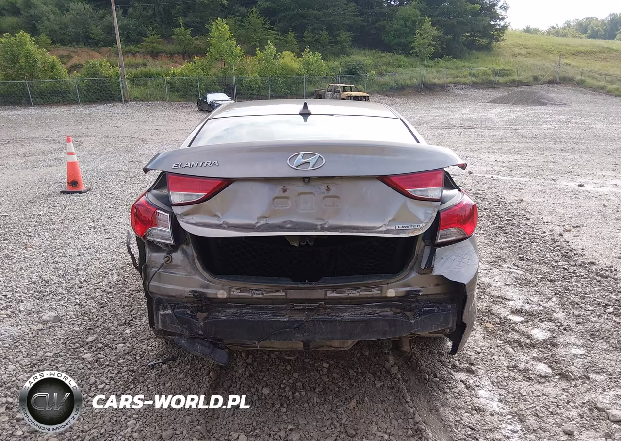 2012 Hyundai Elantra Limited VIN:5NPDH4AE0CH110985 - 16