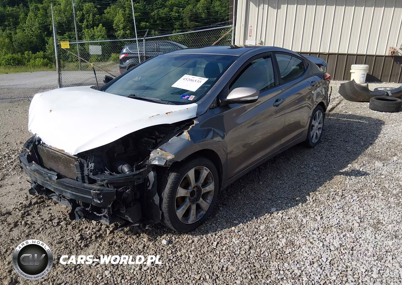2012 Hyundai Elantra Limited VIN:5NPDH4AE0CH110985 - 2