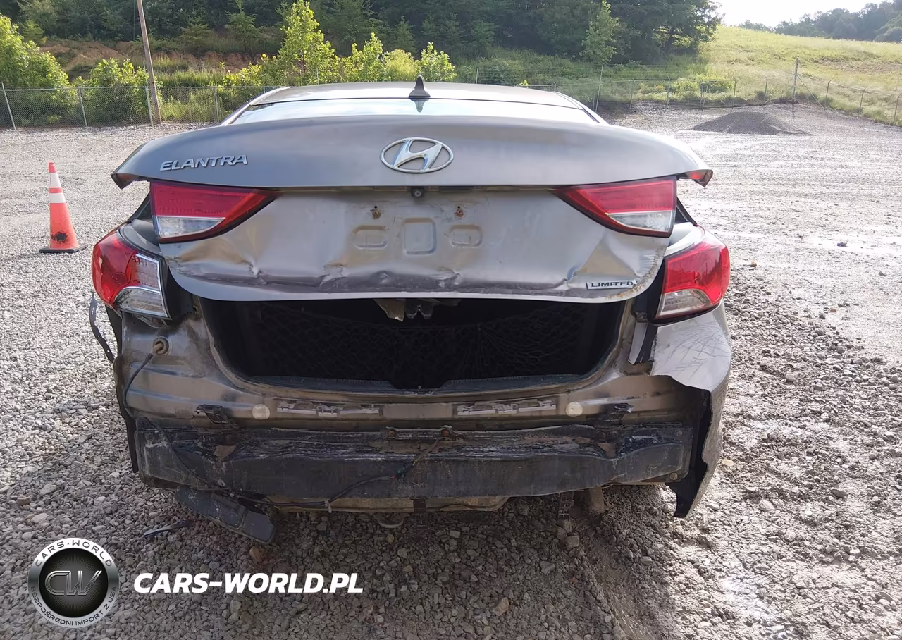 2012 Hyundai Elantra Limited VIN:5NPDH4AE0CH110985 - 6