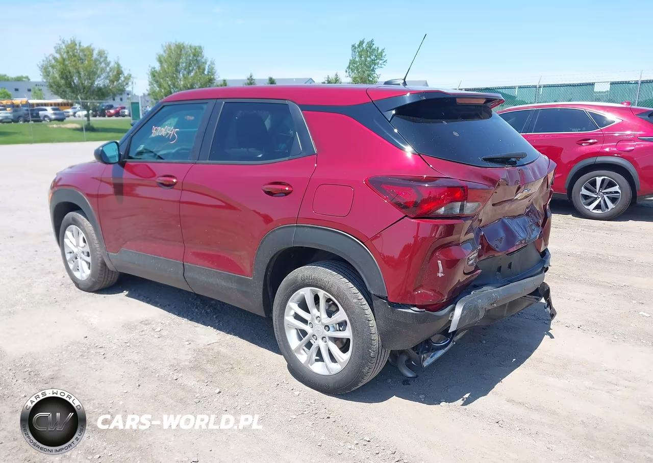 2025 Chevrolet Trailblazer Awd Ls VIN:KL79MNSLXSB151951 - 3