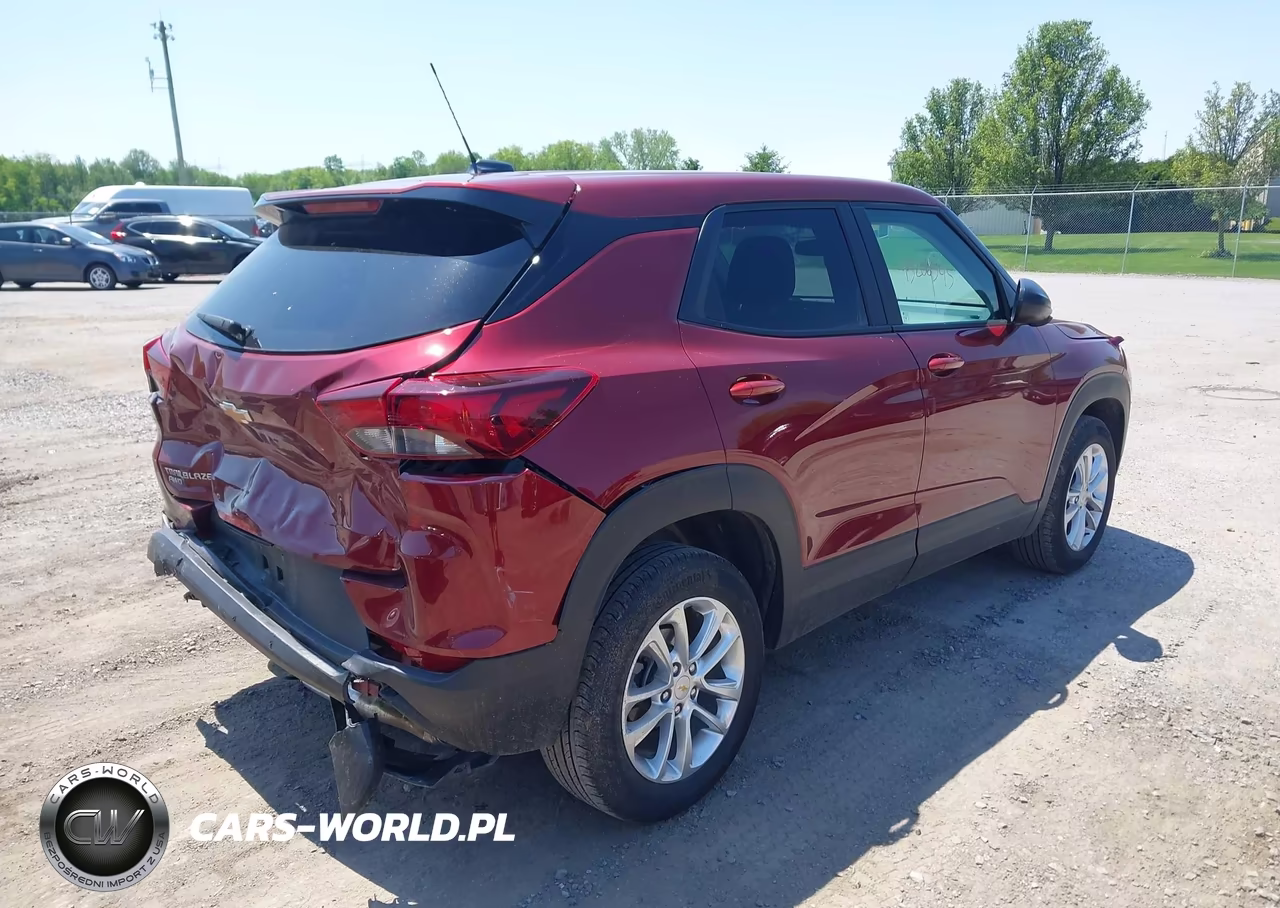 2025 Chevrolet Trailblazer Awd Ls VIN:KL79MNSLXSB151951 - 4
