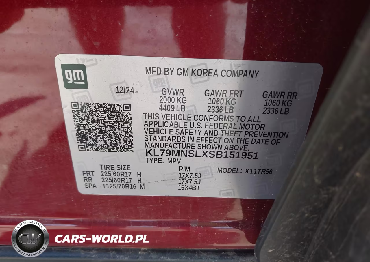 2025 Chevrolet Trailblazer Awd Ls VIN:KL79MNSLXSB151951 - 9