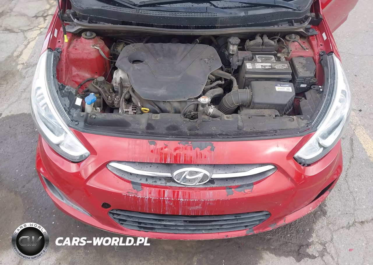2017 Hyundai Accent Se VIN:KMHCT4AE5HU378627 - 10
