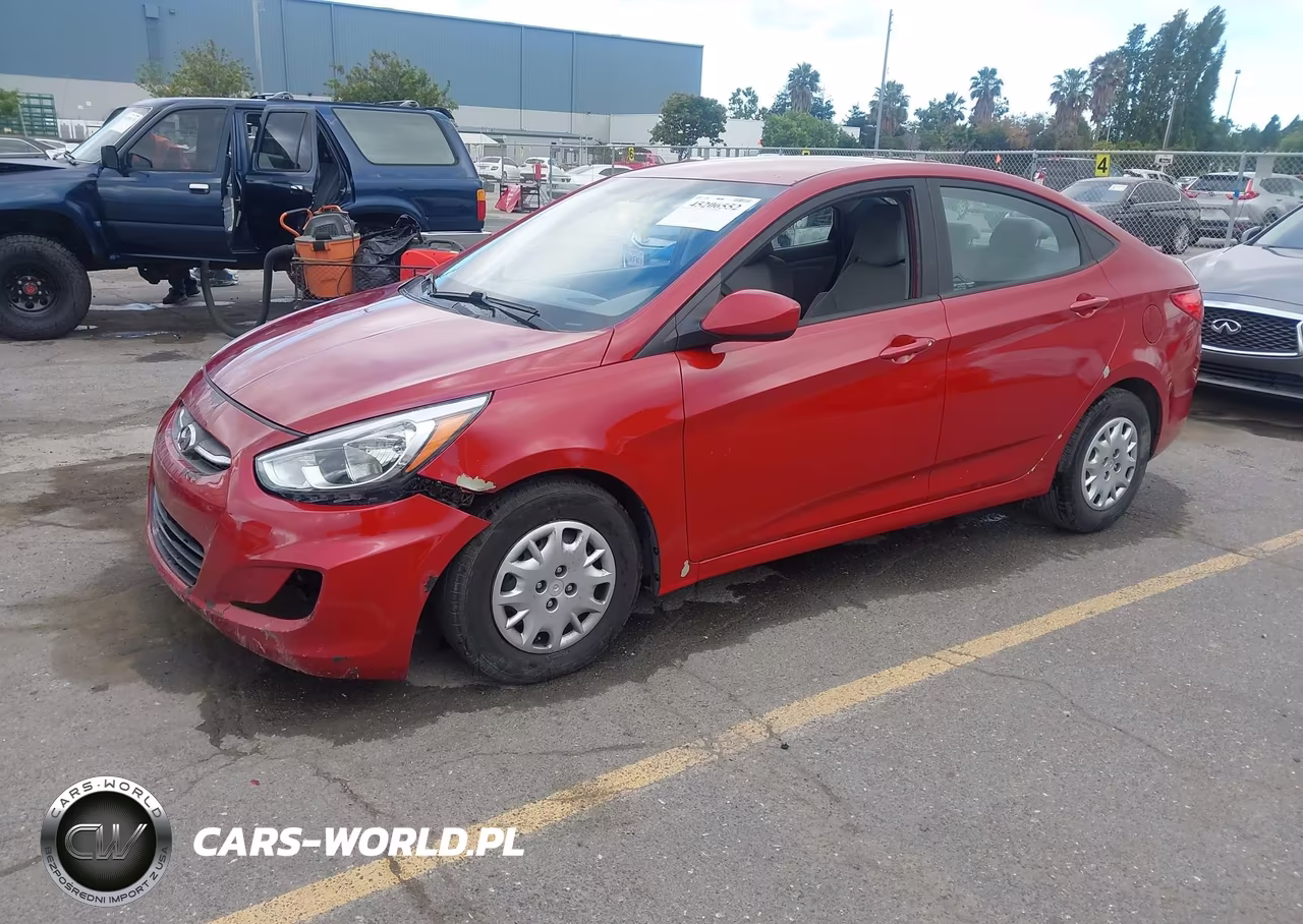 2017 Hyundai Accent Se VIN:KMHCT4AE5HU378627 - 2