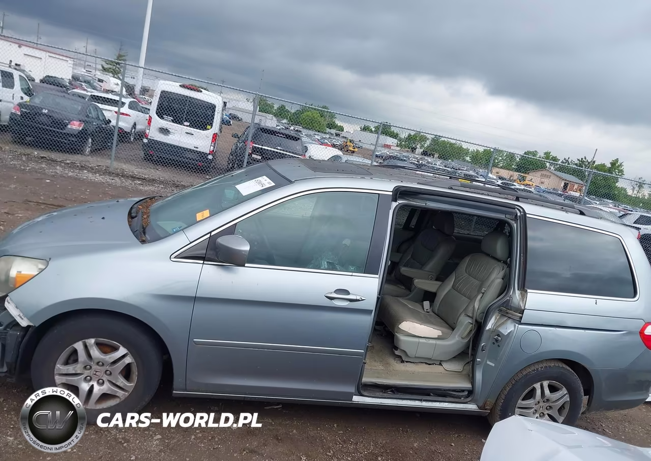 2007 Honda Odyssey Ex-L VIN:5FNRL38787B025676 - 15