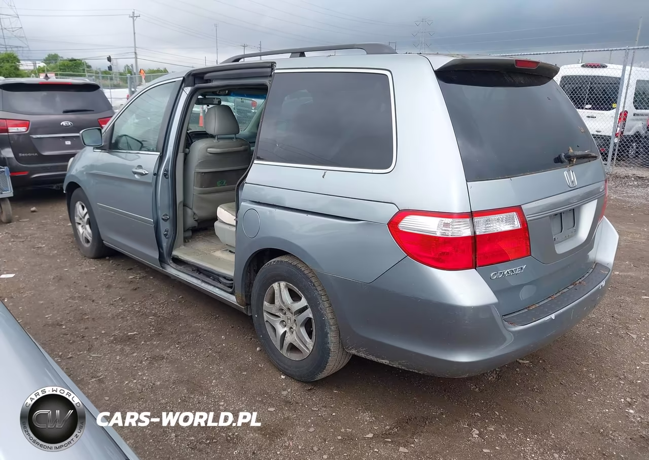 2007 Honda Odyssey Ex-L VIN:5FNRL38787B025676 - 3