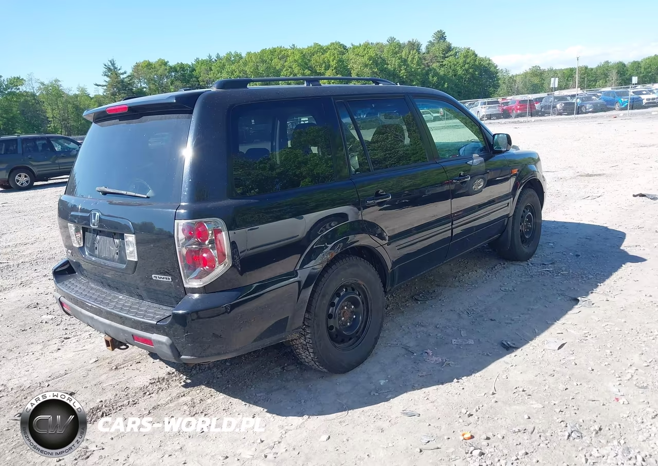 2008 Honda Pilot Se VIN:5FNYF18308B005766 - 4
