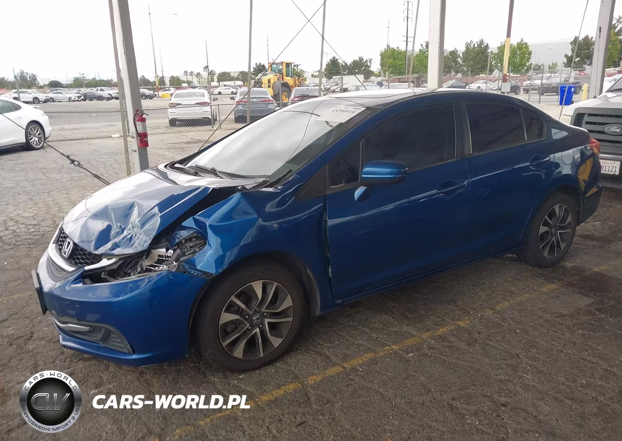 2014 Honda Civic Ex VIN:2HGFB2F82EH537048 - 2
