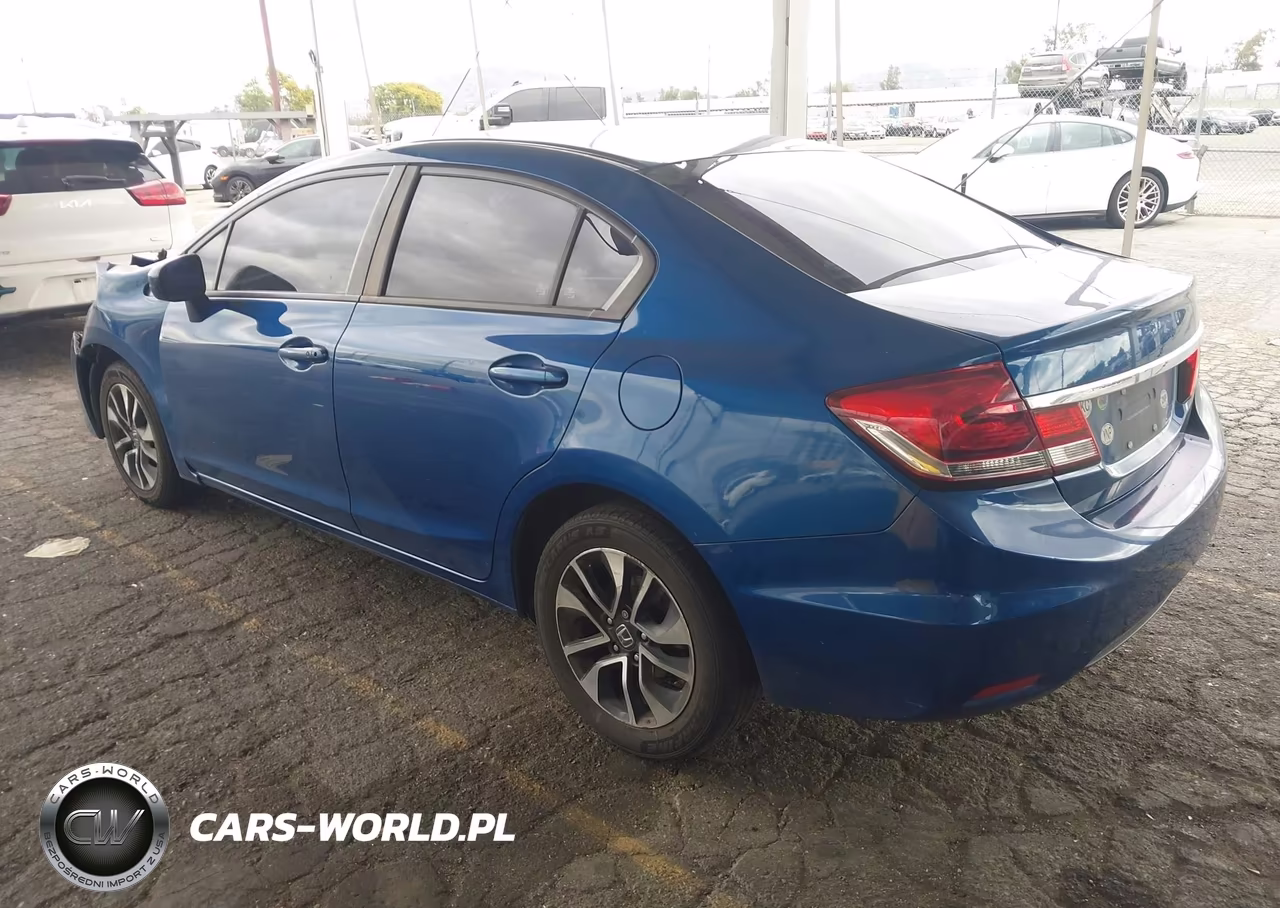 2014 Honda Civic Ex VIN:2HGFB2F82EH537048 - 3
