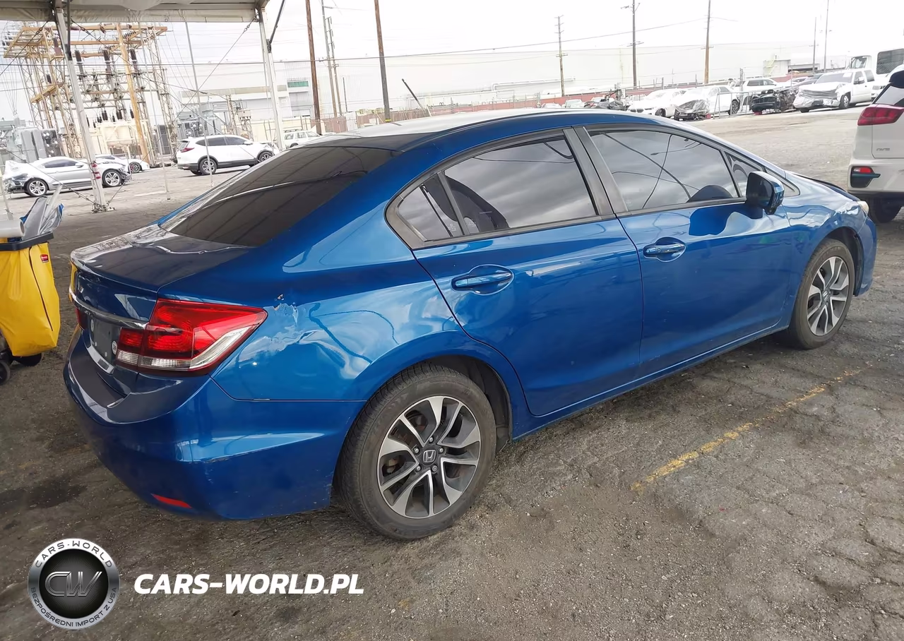 2014 Honda Civic Ex VIN:2HGFB2F82EH537048 - 4