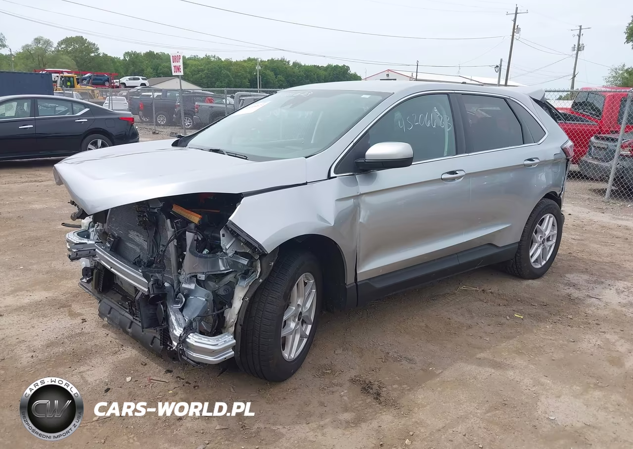 2024 Ford Edge Sel VIN:2FMPK4J98RBA77574 - 2