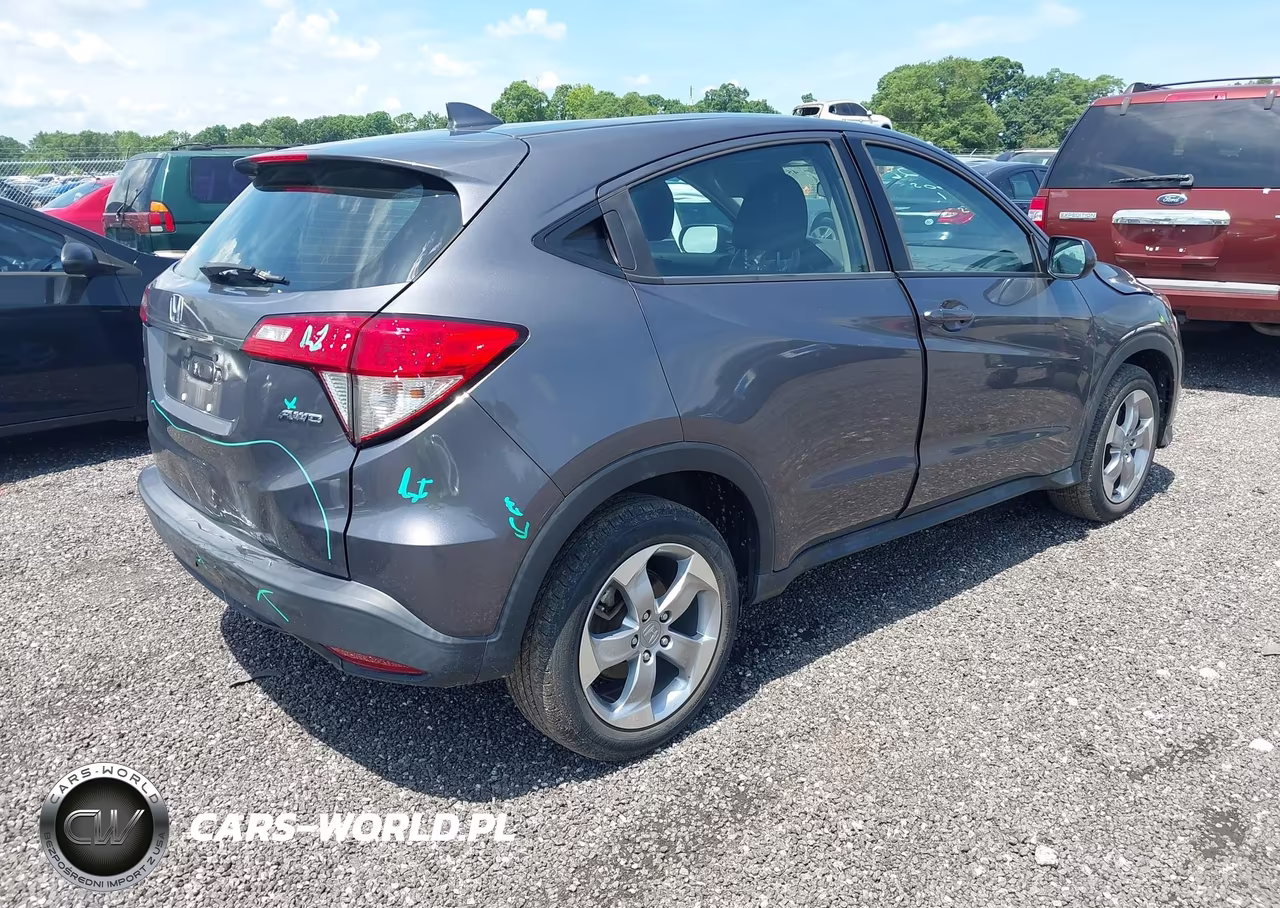 2021 Honda Hr-V Awd Lx VIN:3CZRU6H33MM738725 - 4
