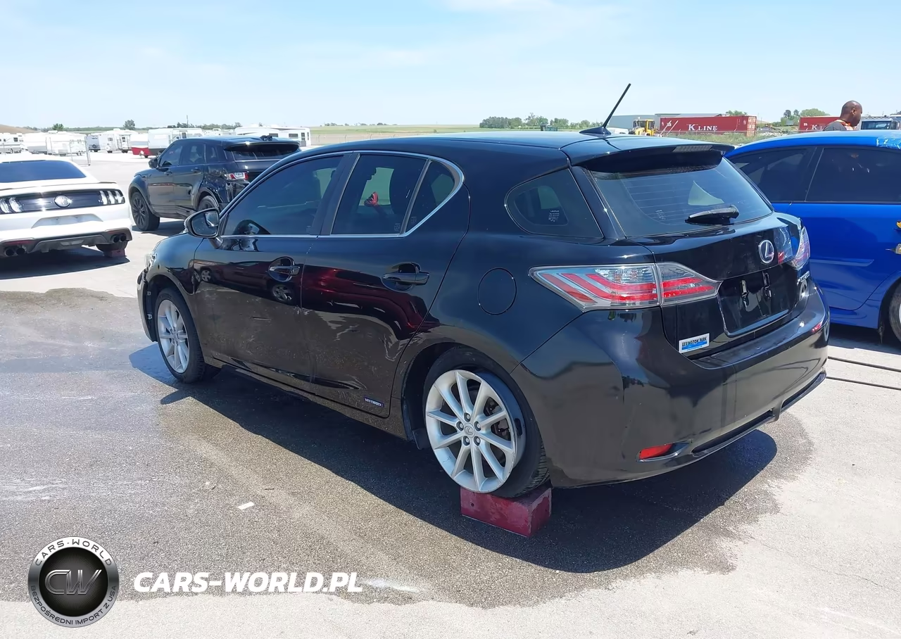 2012 Lexus Ct 200H Premium VIN:JTHKD5BH1C2072295 - 3