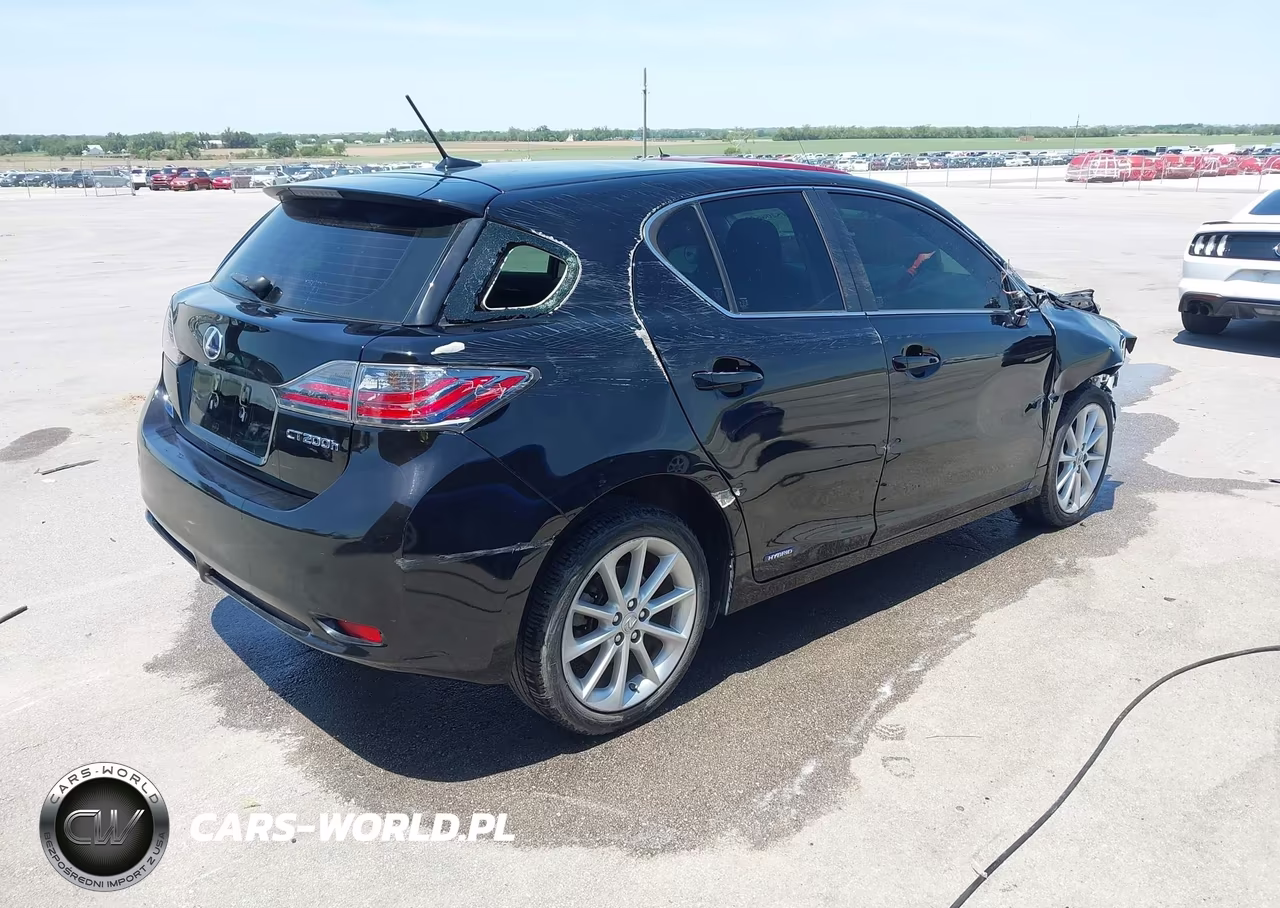2012 Lexus Ct 200H Premium VIN:JTHKD5BH1C2072295 - 4