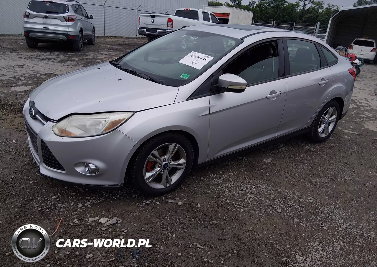 2012 Ford Focus Se VIN:1FAHP3F2XCL341343 - 2