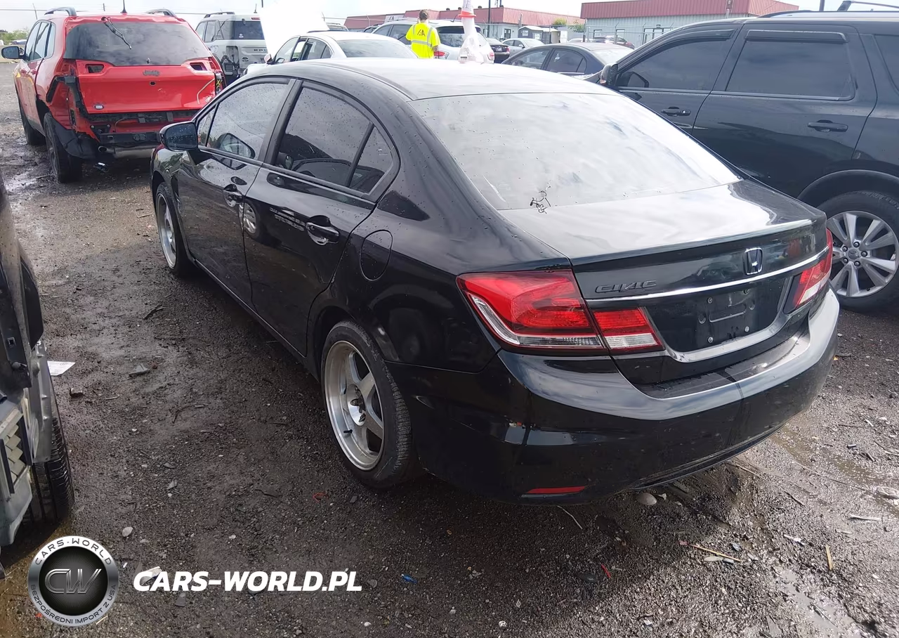 2015 Honda Civic Lx VIN:19XFB2F53FE040222 - 3