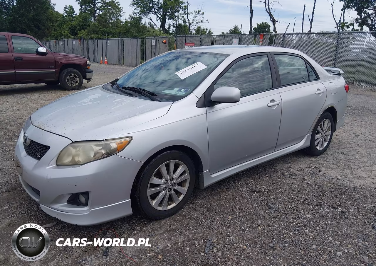 2009 Toyota Corolla S VIN:2T1BU40E89C154748 - 2