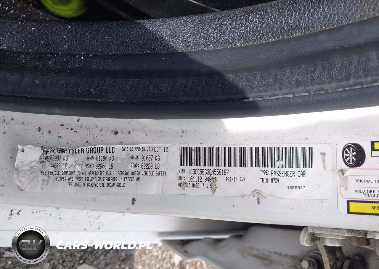 2013 Chrysler 200 Touring VIN:1C3CCBBG3DN558187 - 9
