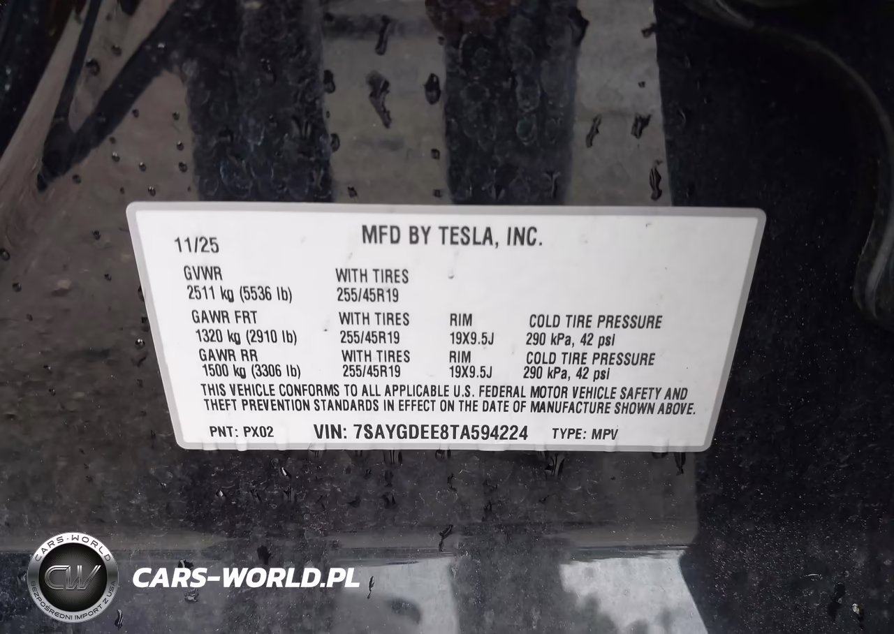 2026 Tesla Model Y All-Wheel Drive-Long Range Launch Series-Premium All-Wheel Drive VIN:7SAYGDEE8TA594224 - 9