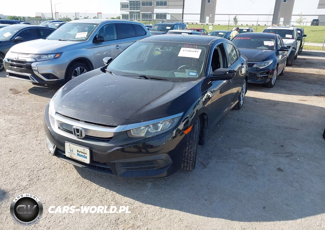 2018 Honda Civic Lx VIN:2HGFC2F56JH595399 - 2