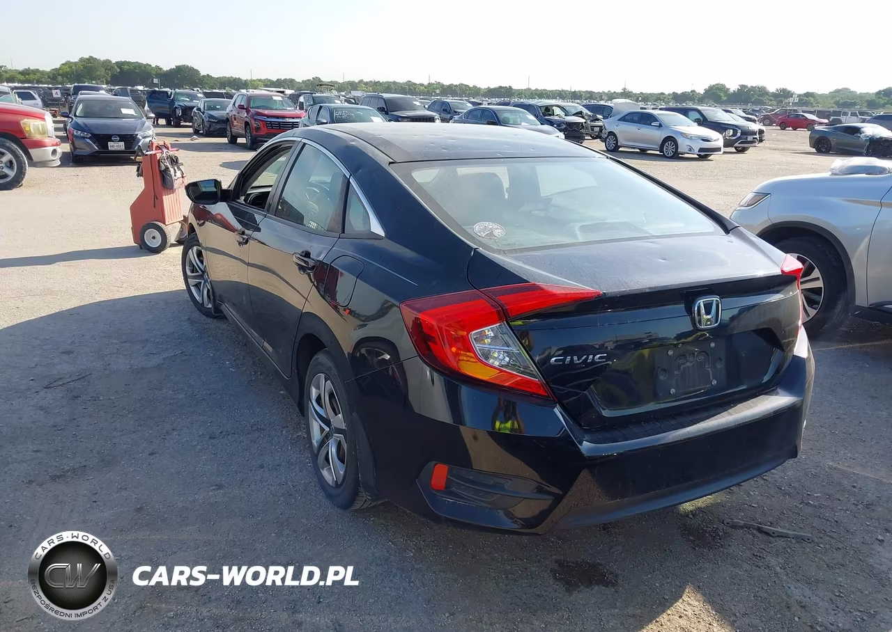 2018 Honda Civic Lx VIN:2HGFC2F56JH595399 - 3