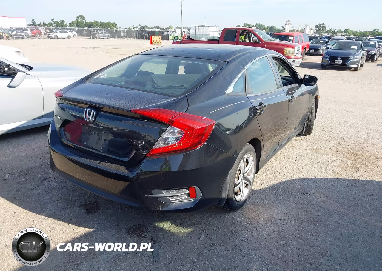 2018 Honda Civic Lx VIN:2HGFC2F56JH595399 - 4