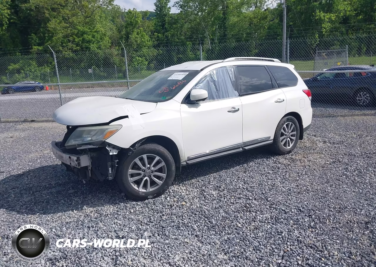 2013 Nissan Pathfinder Sl VIN:5N1AR2MM4DC644698 - 2
