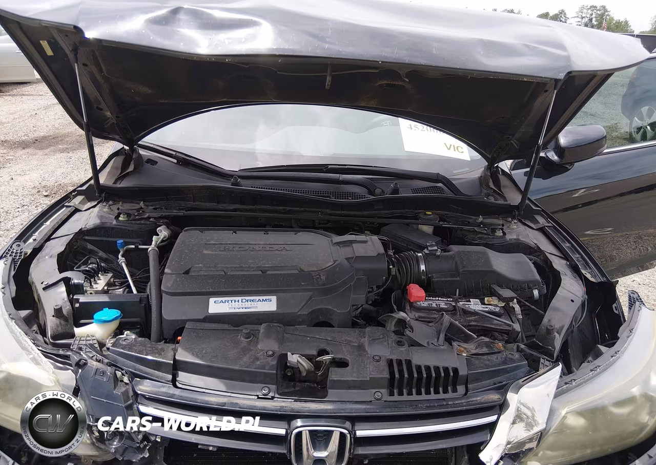 2013 Honda Accord Ex-L V-6 VIN:1HGCR3F84DA015488 - 10