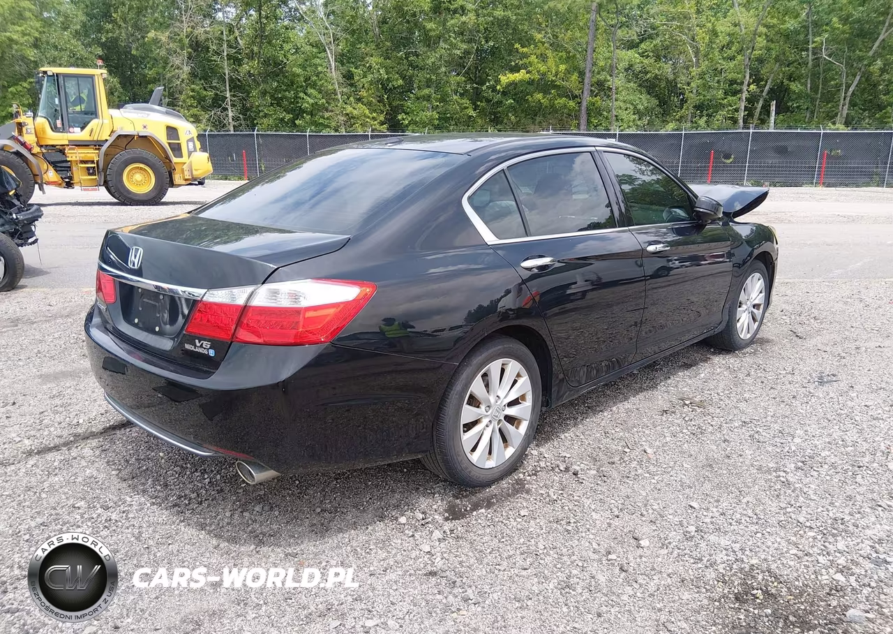 2013 Honda Accord Ex-L V-6 VIN:1HGCR3F84DA015488 - 4