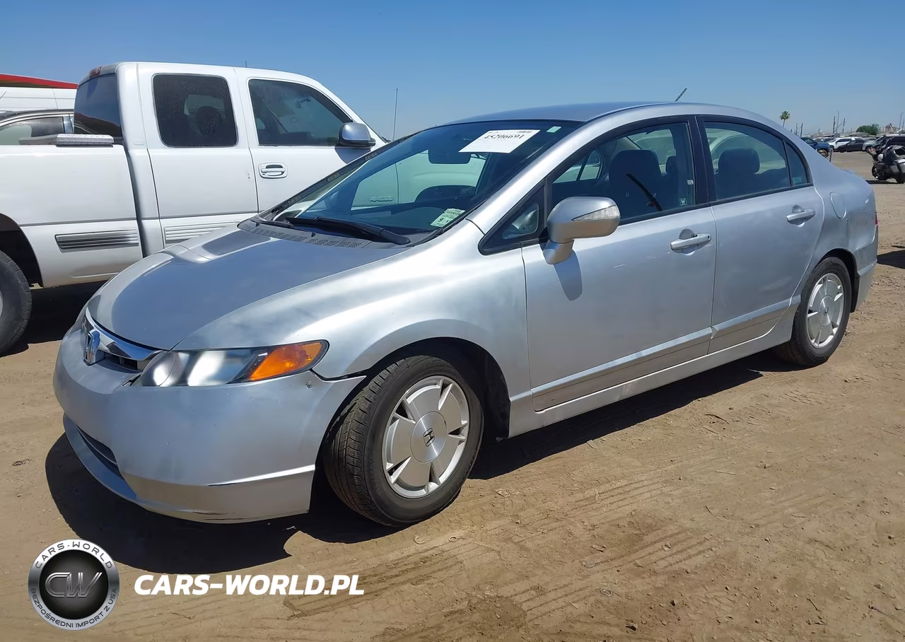 2007 Honda Civic Hybrid VIN:JHMFA36217S015153 - 2
