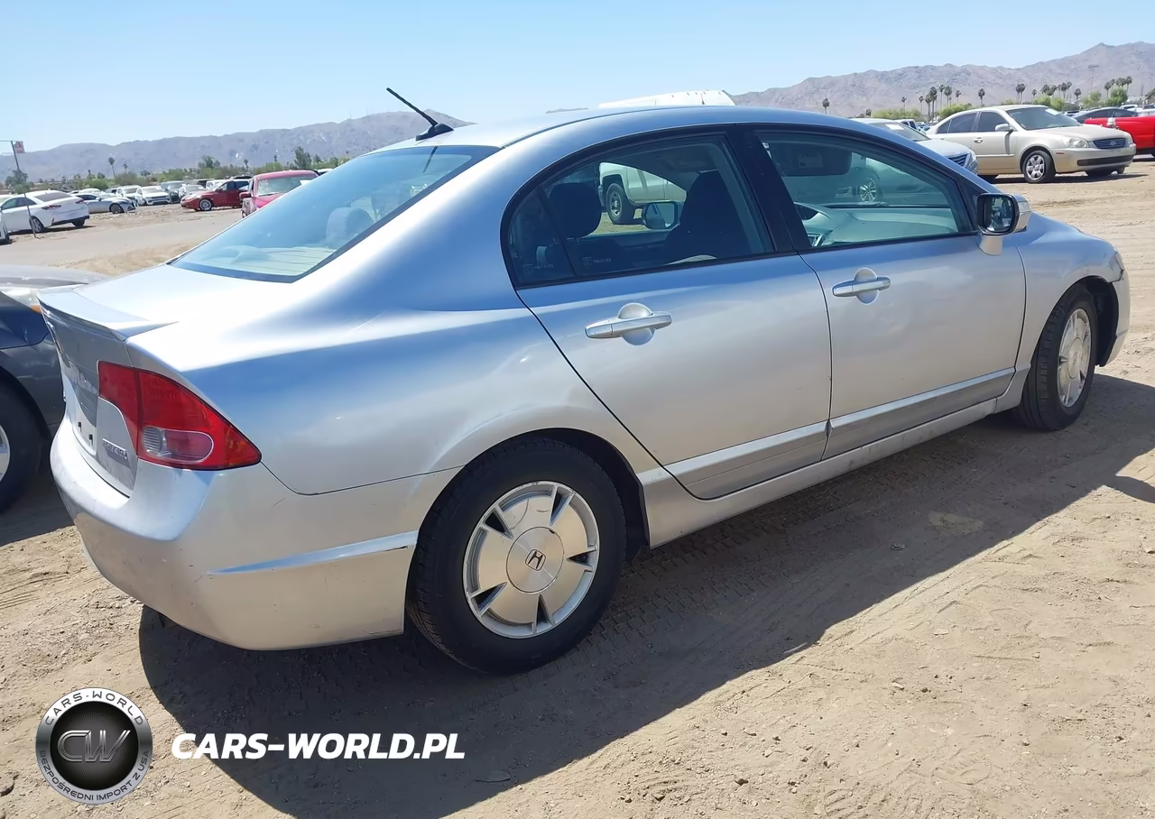 2007 Honda Civic Hybrid VIN:JHMFA36217S015153 - 4