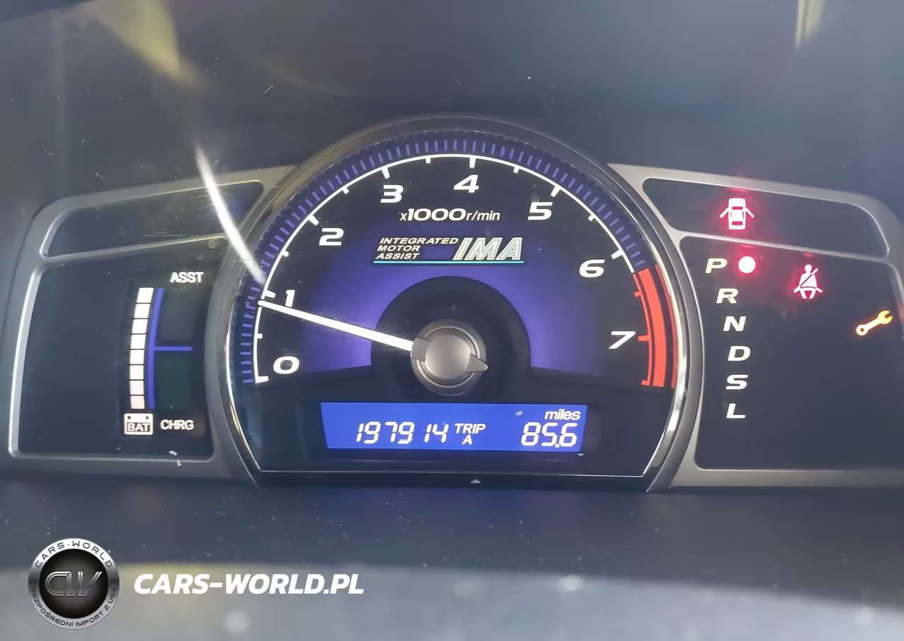 2007 Honda Civic Hybrid VIN:JHMFA36217S015153 - 7