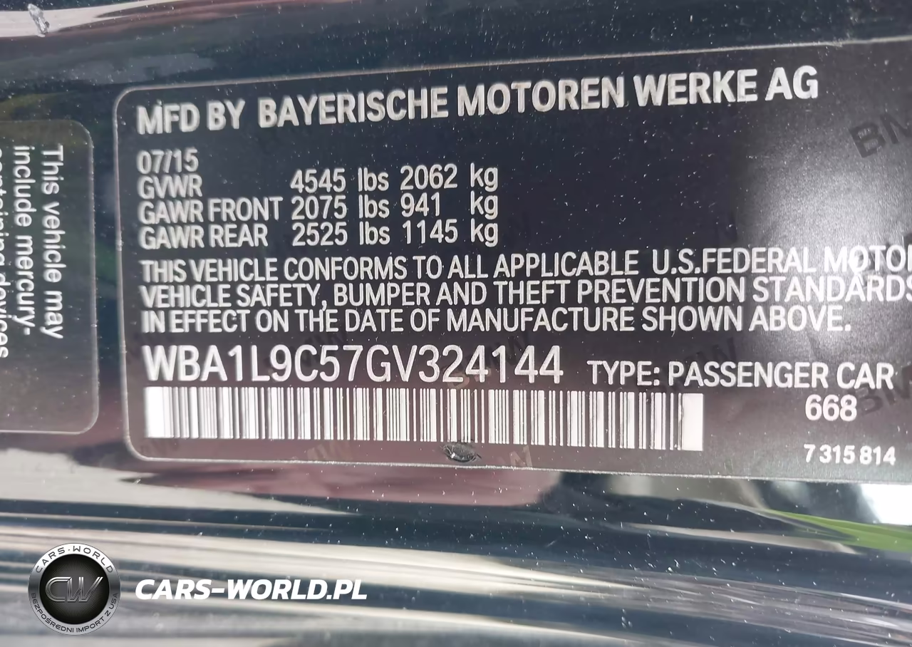 2016 BMW 228I xDrive VIN:WBA1L9C57GV324144 - 9