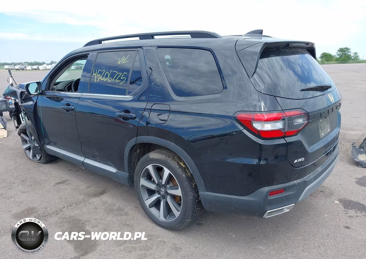 2025 Honda Pilot Elite VIN:5FNYG1H85SB131721 - 3