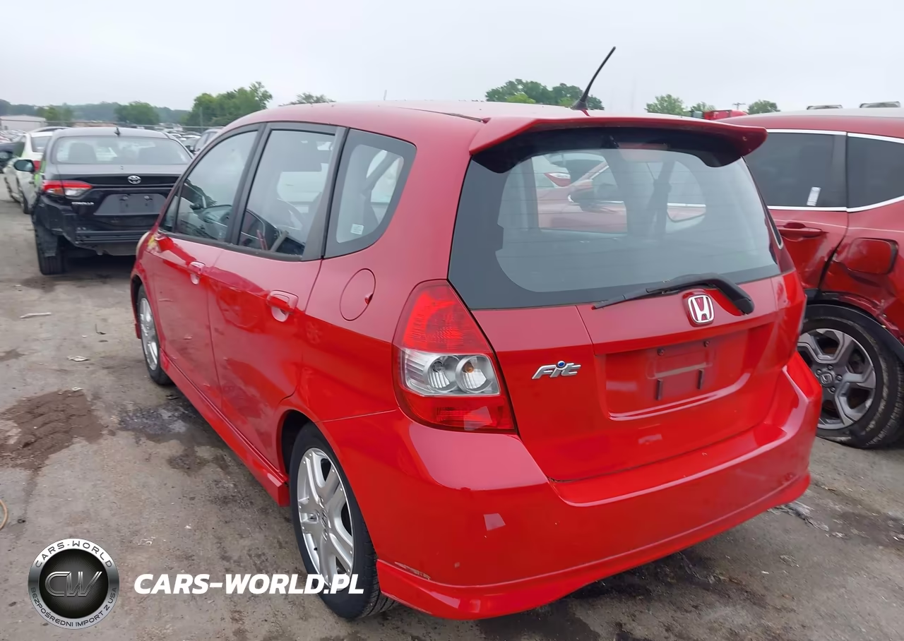 2007 Honda Fit Sport VIN:JHMGD386X7S041441 - 3