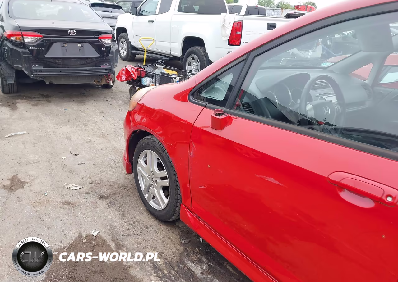2007 Honda Fit Sport VIN:JHMGD386X7S041441 - 6
