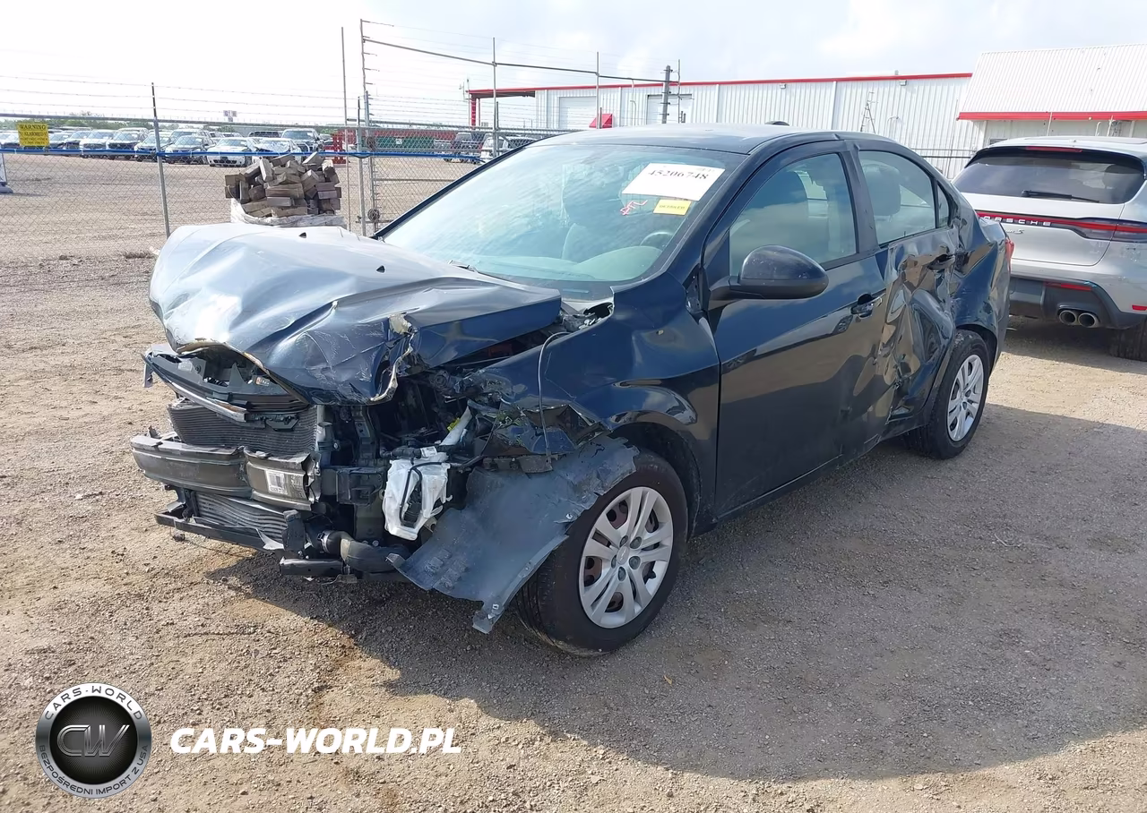 2020 Chevrolet Sonic Fwd Ls VIN:1G1JB5SB1L4101872 - 2