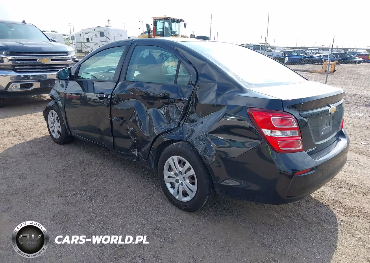 2020 Chevrolet Sonic Fwd Ls VIN:1G1JB5SB1L4101872 - 3