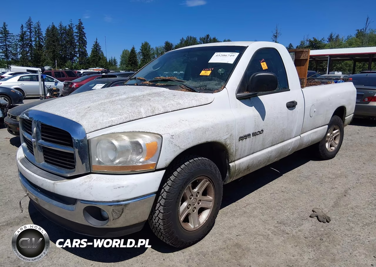 2006 Dodge Ram 1500 Slt VIN:1D7HA16P26J183212 - 2